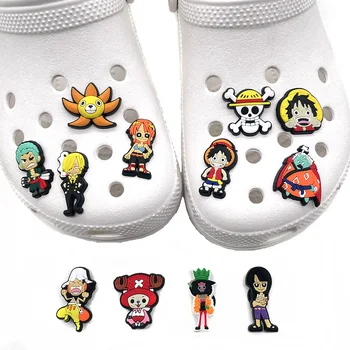 Anime Çizgi Film Karakterleri Ayakkabı Takılar Croc ayakkabı tokası Ayakkabı Takılar Aksesuarları JIBZ Toka Dekorasyon çocuk Parti Hediyeler