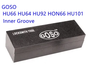 Orijinal GOSO HU66 HU101 İç Oluk Çilingir Seçim HU64 HU92 HON66 HU100 seçim çilingir araçları için BMW, FORD, VW / lot