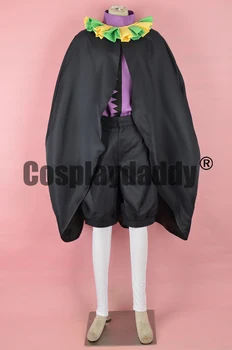 Deltarune Kart Kale NPC Jevil Kıyafet Rol yapma Oyunu Cosplay Kostüm F006