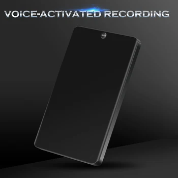 Yaergor V66 Dijital Ses Aktif Kaydedici Kulaklık Uzun Süre Pil Ses Kayıt MP3 Çalar Gürültü Azaltma WAV Kayıt