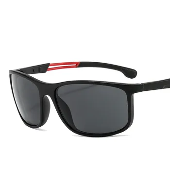 Yeni erkek Güneş Gözlüğü Klasik Siyah Marka Moda güneş gözlüğü Erkek Kadın Kare Retro Açık Gözlük Sürüş Gözlük UV400