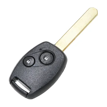 ID46 Çip Kontak Anahtarı ile Honda CRV için 2 düğmeli uzak anahtar Fob 433MHz