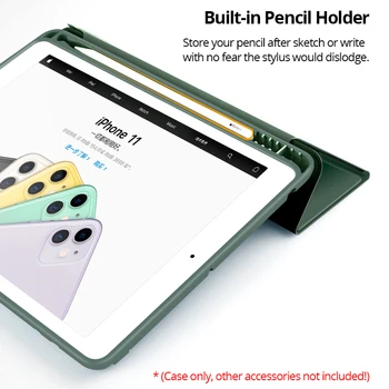 Ipad kılıfı Pro 12.9 11 2021 2020 Akıllı Kapak iPad 10.2 9th 8th 7th GeniPad Mini 6 5 Hava 4 3 2 1 Kılıf iPad 9.7 10.5 10.9 inç