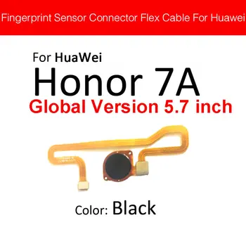 Dokunmatik KİMLİK Parmak İzi Sensörü Tarayıcı Bağlayıcı Flex Kablo Huawei Onur Oynamak İçin 7X 7C 7A Pro Ev Dönüş Anahtarı Düğmesi Onarım Parçaları