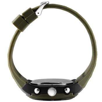 SMAEL Erkek Analog Kuvars dijital saat Otomatik Tarih Moda Saatler Erkekler su geçirmez LED Spor Askeri İzle Şok Saat erkek
