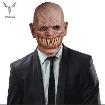 WAYLİKE 2021 Yeni Korku Maskesi Korku Dişçi Cadılar Bayramı Korku maskeli balo maskesi Sahne Korku Maskesi