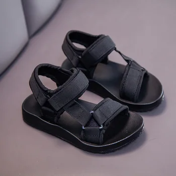 Erkek Sandalet Yaz Çocuk Ayakkabı moda ışık Yumuşak Flats Toddler Bebek Kız Sandalet Bebek Rahat Plaj Çocuk Ayakkabı Açık