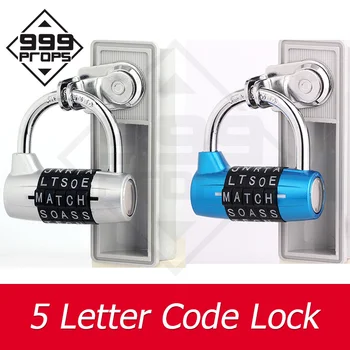 5 Mektup Kodu Kombinasyonu şifreli kilit Kaçış Odası Yedek Parça yüklü kapı veya kutu 999 SAHNE