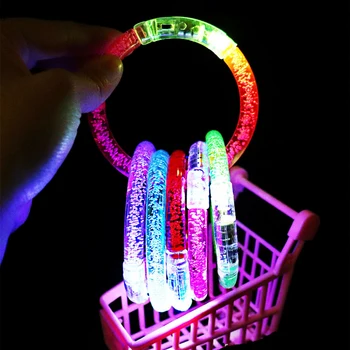 Yaratıcı bilek aydınlık oyuncaklar LED ışıkları bilezik ışık gece güvenlik uyarı led'i parlak koşu dış ortam aracı çocuk oyuncakları çocuk