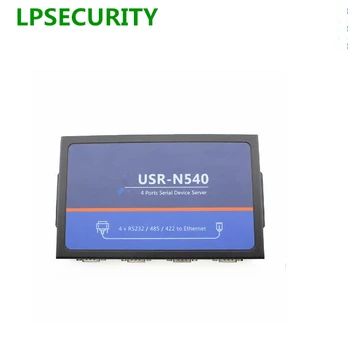USR-N540 Dört Seri Ethernet Dönüştürücü RS232 RS485 RS422 RJ45 Sunucu Akış Kontrolü RTS/CTS Desteklenen