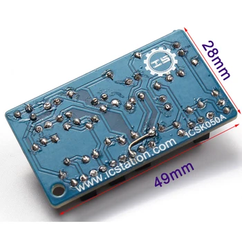 Elektronik Akustik Alkış Kontrol Anahtarı DIY Kiti Ses Sensörü Elektronik Devre DIY Takım Entegre PCB Modülü