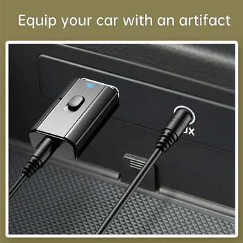 Bluetooth uyumlu 5.0 Adaptörü USB Kablosuz Verici alıcı Müzik Ses PC TV için Araba Eller Ser 3.5 mm AUX Adaptador