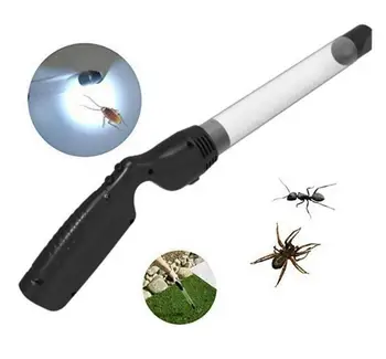 Yeni Sıcak Elektronik Böcekler Catcher Emme Tuzak Tüp Çok Fonksiyonlu El Bug Fly Zararlıları Tuzak Ev Böcekler sinek yakalayıcı