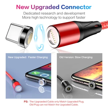 FLOVEME Manyetik USB kablosu Hızlı Şarj USB C Tipi Kablo Mıknatıs Şarj Veri Şarj mikro usb cep telefonu kablosu kablo USB Kablosu