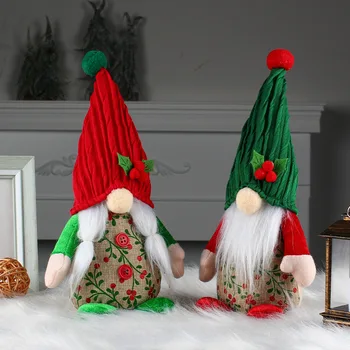Gnome Sevimli Kiraz Meçhul Bebek CreativeMerry Noel Süslemeleri Ev İçin Noel Süs Noel Navidad Natal Yeni Yıl 2023