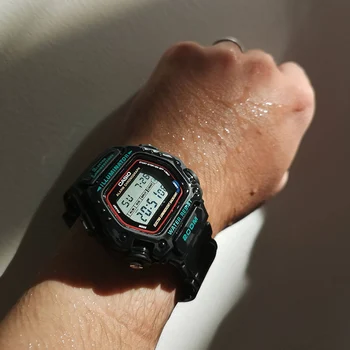 Casio G-Shock erkek Üst Marka Seti Askeri RELOGİO Dijital Spor 200m Su Geçirmez quartz saat DW-290-1V
