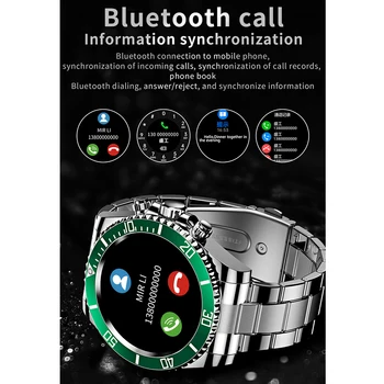 Akıllı saat bluetooth Çağrı mesaj ekranı DIY Duvar Kağıdı Kalp Hızı Kan Basıncı Spor Smartwatch Kadın Erkek Su Geçirmez Müzik