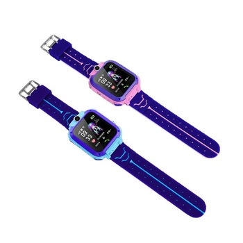 Çocuk Çocuklar Watchband Bilek Kayışı 16MM Silikon Kemer Değiştirme Q750 Q100 Q60 Q80 Q90 Q528 T7 S4 Y21 Y19 akıllı saat GPS
