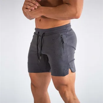 Erkekler Spor Şort Run koşu Pantolon Vücut Geliştirme Sweatpants Eğitim fitness şortu Erkekler Spor Futbol Basketbol kısa pantolon
