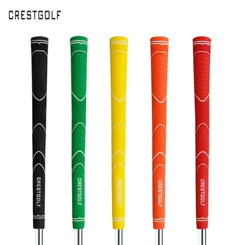 Crestgolf 1 adet / 10 adet / paket Mini Çocuk Kauçuk Golf Kulüpleri Kavrama Kauçuk Yüksek Kaliteli Çocuk Atıcı Sapları 5 Renkler Golf Ekipmanları