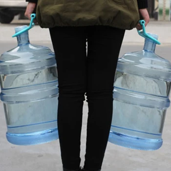 1 Adet Plastik Şişelenmiş Su Kovası Kova Kolu Su Üzgün Şişelenmiş Su Taşıma Su Kolu Kalın Taşıma Kolu Kovaları Aracı