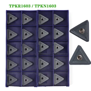 TPKR1603 TPKN1603 PDTR LT30 Karbür Freze Uçları CNC torna Metal Kesme Aletleri Orijinal TPKR TPKN 1603 Bıçak Makinesi Aracı