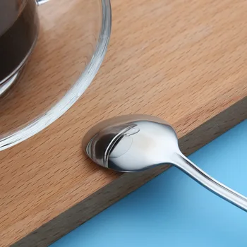 Yaratıcı paslanmaz çelik uzun saplı buz kaşık kahve soğuk içecek karıştırma kaşığı otel eğlence kahve paslanmaz çelik gadget 2019