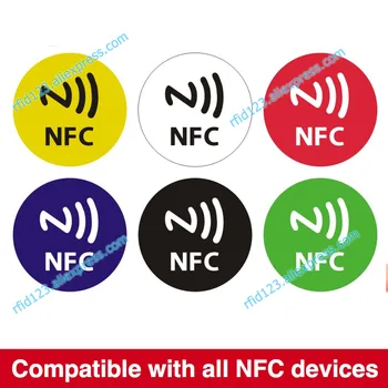 NFC Ntag213 ETİKET Etiket 13.56 MHz NTAG 213 Evrensel Etiket RFID Anahtar 144 bayt bellek ile