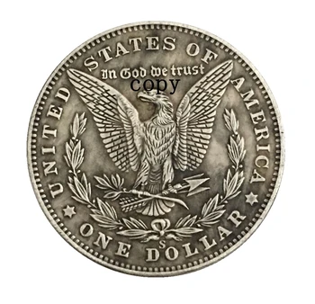 Hobo Nikel 1893-S ABD Morgan Dolar PARA KOPYA Tipi 227