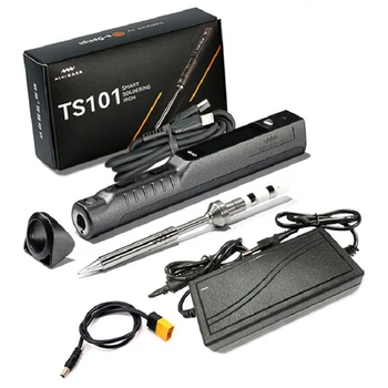 Orijinal TS100 / TS101 65W Dijital Mini USB Elektrikli havya Programlanabilir Cep boyutunda Akıllı Taşınabilir havya Kiti