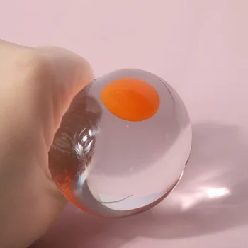 YENİ Şeffaf Anti Stres Yumurta Su Topu Kabartma Oyuncaklar Yenilik Topu Eğlenceli Uyarısı Havalandırma 10 ml Ruh Rahatlatıcı Duyusal Oyuncaklar hediye