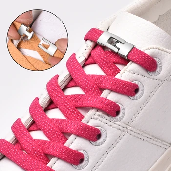 Elastik Çapraz toka Ayakabı Yeni 1 Saniye Hızlı Hiçbir Kravat Ayakkabı bağcıkları Çocuklar Yetişkin Unisex Sneakers Ayakkabı Bağı Tembel Danteller Dizeleri