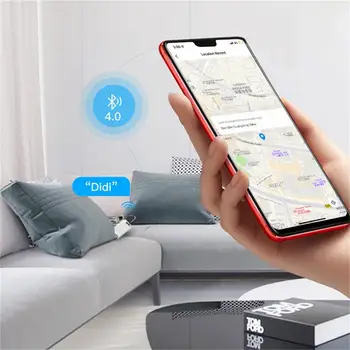 Tuya Mini Anti Kayıp GPS İzci Anahtarlık Alarmı Akıllı kablosuz Bluetooth uyumlu Konum İzci Etiketi 2 yönlü Arama Anahtar Bulucu
