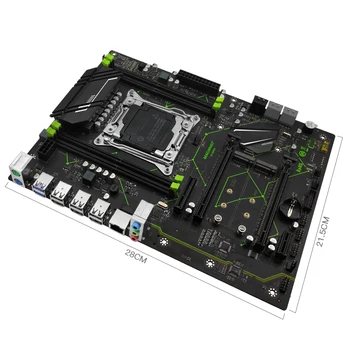 MAKİNİST E5 MR9A Seti Anakart Kiti Xeon E5 2650 V3 CPU DDR4 ECC 16GB=2 ADET*8GB RAM Bellek LGA 2011-3 USB 3.0 Dört kanallı