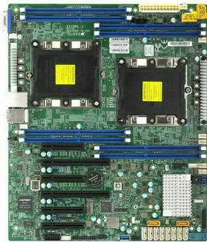 Supermicro X11DPL-ı Anakart Çift Soket LGA 3647 C621 ATX Anakart 140W TDP DDR4 PCI-E3. 0 M. 2 SATA3