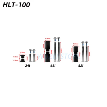 HTL-100 MTB Bisiklet Arka Şoklar 125/150/165 / 185mm dağ bisikleti Yağ Bahar Şok 850/1000 Lbs Döngüsü Parçaları Elektrikli Kar