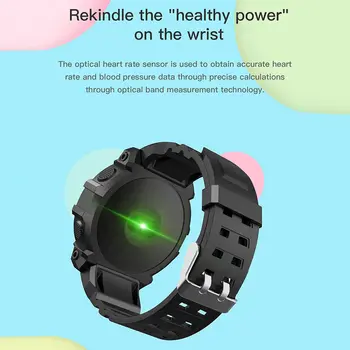 Akıllı saat erkek Spor Egzersiz Pedometre kadın Kalp Hızı Kan Basıncı Monitörü dijital saat Android IOS ile Uyumlu