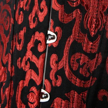 Kadın Overbust Korse Jartiyer Vintage Korseler ve Bustiers Moda Korse Iç Çamaşırı Üst Seksi Clubwear Giyim Kırmızı S-6XL