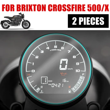 Brixton Crossfire için 500 X 500X Motosiklet Aksesuarları Küme Çizilmeye Karşı Korumalı ekran koruyucu film Enstrüman Hız Göstergesi