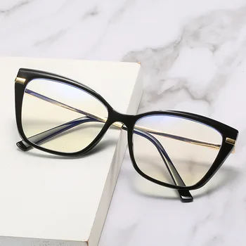 Moda Renkli Gül Kırmızı Gözlük Kadınlar Vintage Anti-Bilgisayar Radyasyon Gözlük Hafif Erkekler Mavi Engelleme Gözlük Çerçeveleri