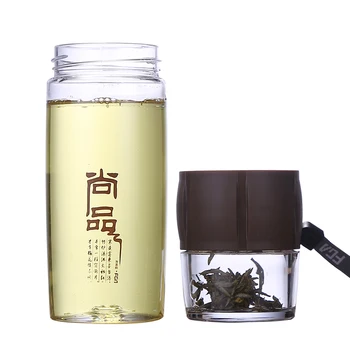 400 ML Spor Su Bardağı Çay demlik şişesi Taşınabilir Kung Fu Demlik Çin çay süzgeci Su Şişesi Seyahat Kupa Yaratıcı Drinkware