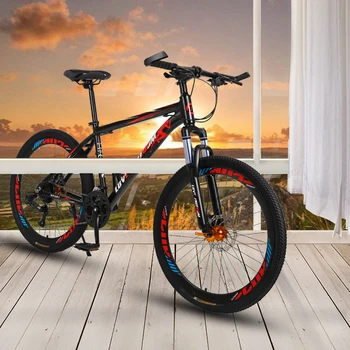 Aşk Özgürlük 21 hız 26 inç dağ bisikleti bisiklet çift disk frenler öğrenci bisiklet Bicicleta yol bisikleti Ücretsiz Teslimat