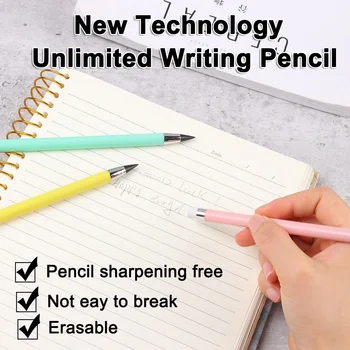 HB Sınırsız Yazma Kalem Yeni Teknoloji Mürekkep Ebedi Kalemler Sanat Kroki Boyama Araçları Yenilik Kırtasiye Okul Malzemeleri
