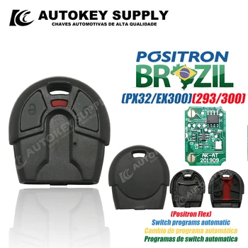 Brezilya Pozitron Flex (PX52) Fiat Alarm Sistemi, Uzaktan Anahtar-Çift Program (293/300) Otomatik Tedarik AKBPCP101