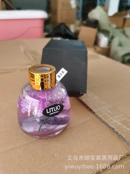 120ML aromatik araba aromaterapi parfüm balsamı katı uzun ömürlü ışık koku difüzör şişe kokulu çiçekler