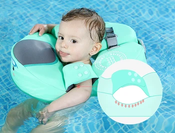 Yeni Güvenlik Olmadan şişme yüzme simidi Yüzme Havuzu Güvenlik Anti-ileri Yüzen Halka Bebek Çocuk Yüzme Koltukaltı Yüzük