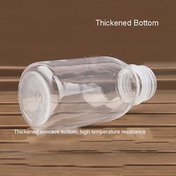 10 Adet 200/250/300/350/500ML Şeffaf Plastik Süt Depolama Şişeleri Su İçecek İçme Şişeleri Süt meyve suyu şişesi Açık