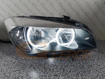 BMW için X1 E84 2009 2010 2011 2012 2013 Ultra Parlak DTM Stil Led Melek Gözler Halo Yüzükler Araba Tamir Gün ışığı