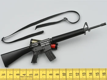 SoldierStory SSG-003 1/6 PUBG Tabur Kazanan Kazanan Olmak Tavuk Savaş Tabancası M16A4 Silah Klipleri olamaz Ateş Aksiyon Figürü İçin