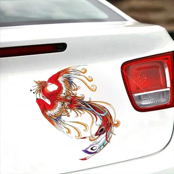 Etiket Yangın Phoenix peri kuş kişiselleştirilmiş off road dizel araba dekorasyon araba motosiklet aksesuarları Çıkartması pvc20-15.2 cm